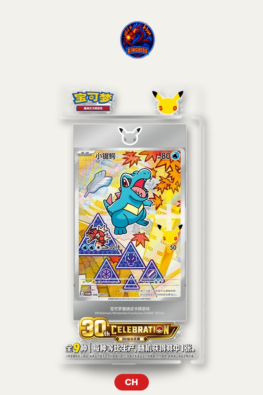 Pokemon TCG 30° Anniversario First Partner Vol. 2 Box Cinese Promo