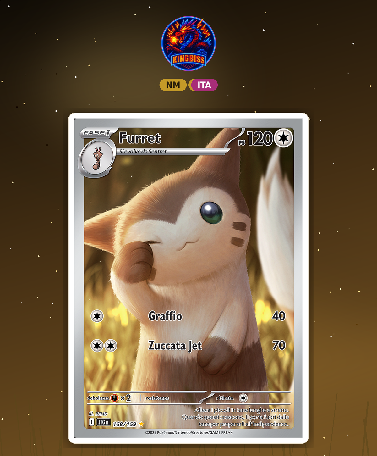 Furret (JTG 168) Avventure Insieme - ITA
