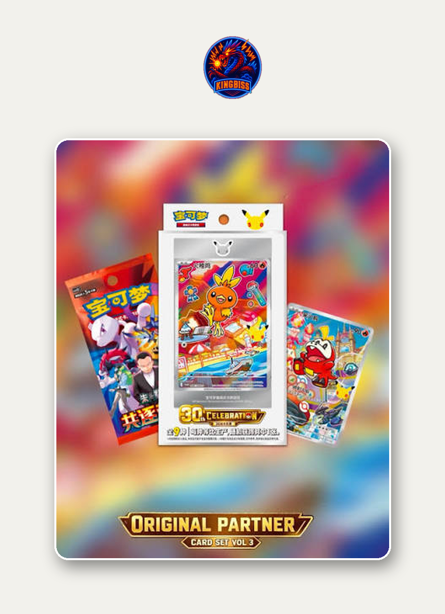 Pokemon TCG 30° Anniversario First Partner Vol. 3 Box Cinese Promo