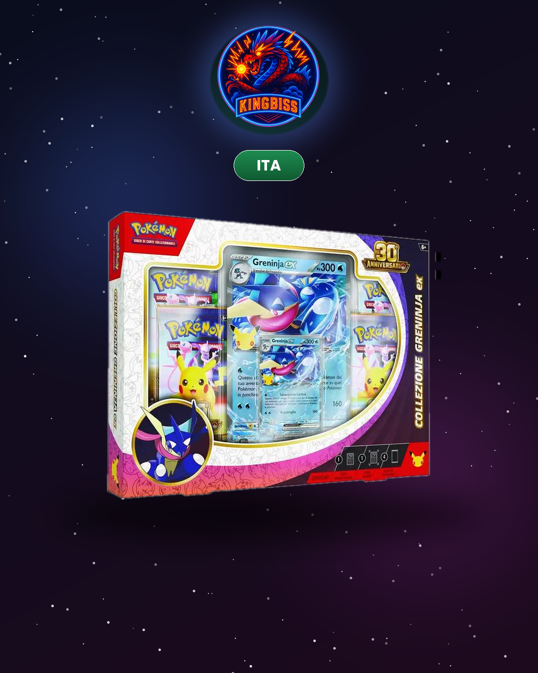 Pokémon Collezione Greninja-ex 30th - ITA