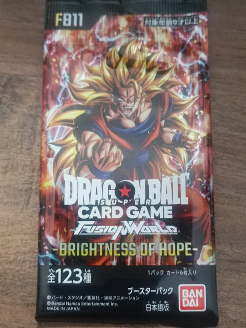 Dragonball fusion world bustina Fb-11 - Jap