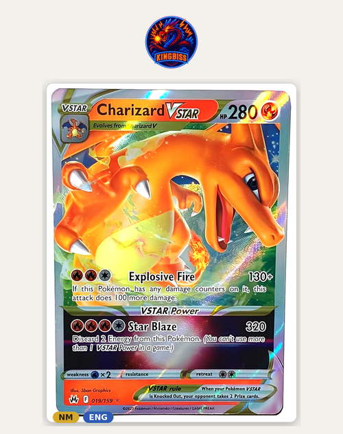 Charizard VSTAR 019/159 - Brilliant Stars ENG