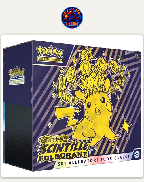Pokémon TCG – Scintille Folgoranti | Elite Trainer Box (ETB) | Italiano
